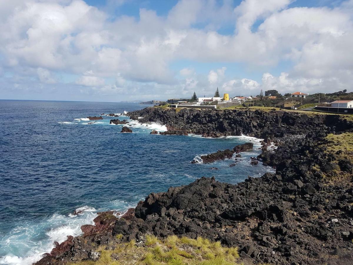 Seaside Azores Villa With Natural Pool, Terrace & Barbecue Capelas Exterior foto