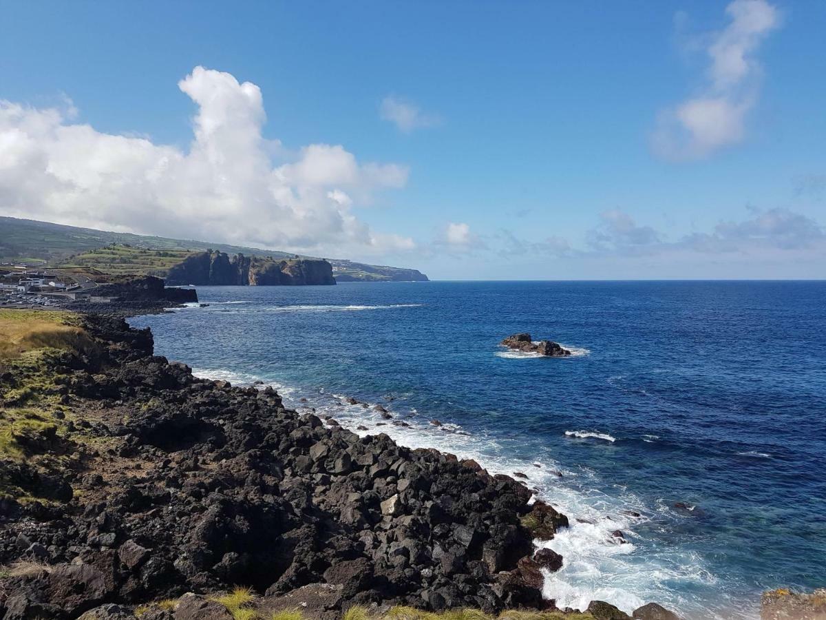 Seaside Azores Villa With Natural Pool, Terrace & Barbecue Capelas Exterior foto