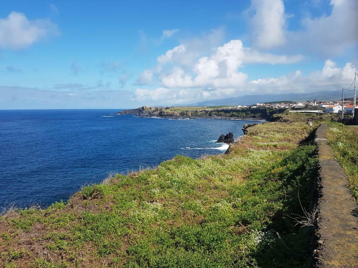 Seaside Azores Villa With Natural Pool, Terrace & Barbecue Capelas Exterior foto