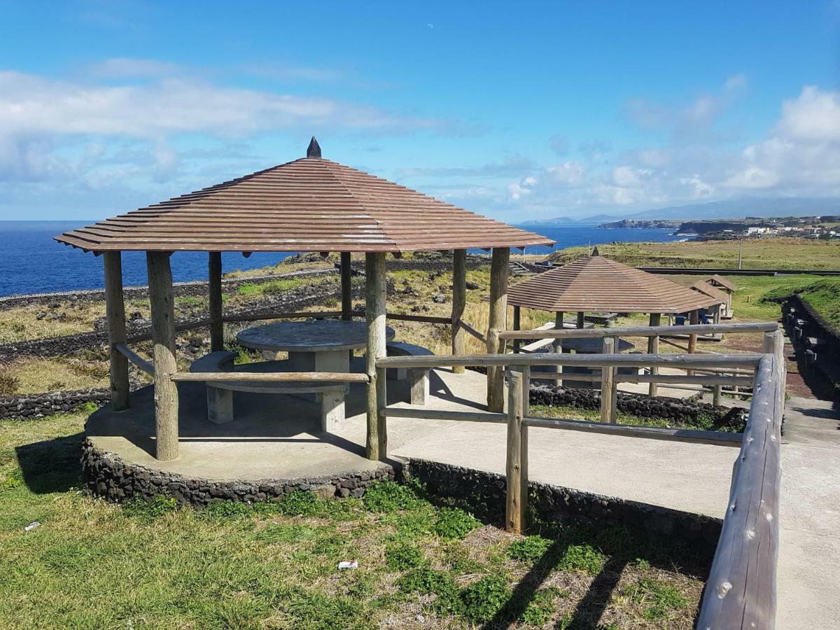 Seaside Azores Villa With Natural Pool, Terrace & Barbecue Capelas Exterior foto